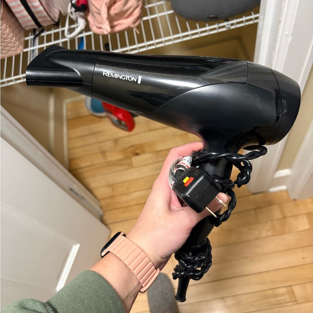Remington Jet Black Hair Dryer